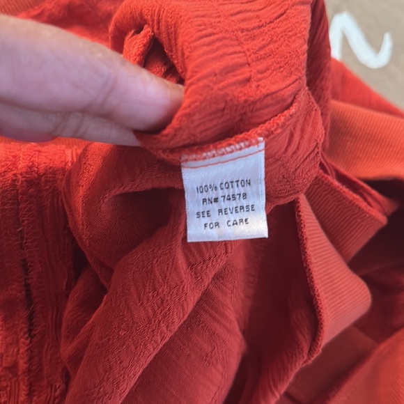 STYLE Burnt Orange Midi Dress - Picture 4 of 14